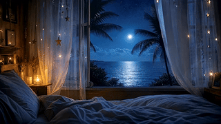 海边的夜晚