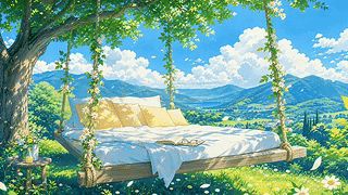 山野上的秋千