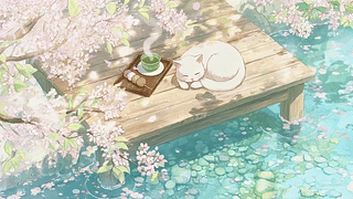 花台茶歇小猫