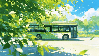 夏日公交车