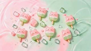 可爱冰激凌