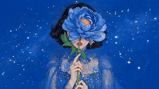 鲜花美女