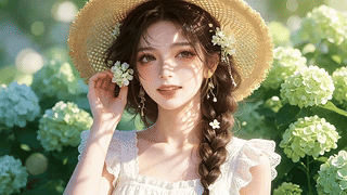 麻花辫女神