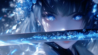 星辰刀剑美女