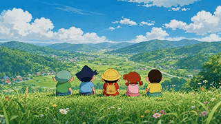 春日部防卫队的背影