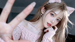 甜美猫系少女