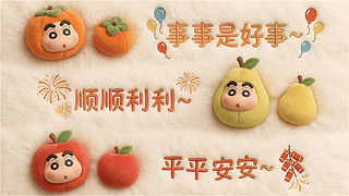 蜡笔小新的祝福