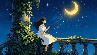 月下女孩