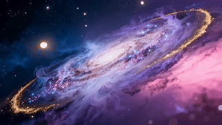 炫彩梦幻漩涡星河