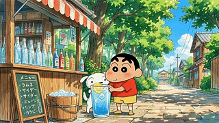 夏日街角清凉时光