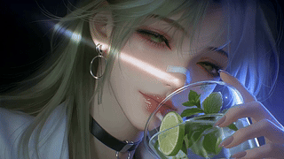 青柠微光少女