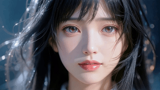 星光黑发少女