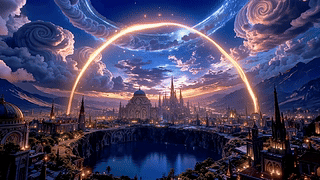 幻夜星空古堡城邦