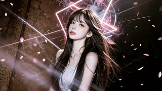 气质长发美女