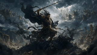 洞阴鏖战-真武大帝降服六天魔王(适合16:9电脑桌面)