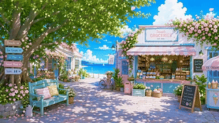 海边夏日杂货小店