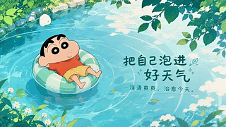 把自己泡进好天气