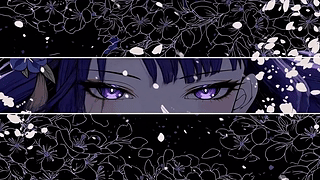 暗夜紫眸少女