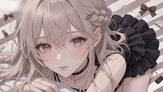 可爱小洋裙少女