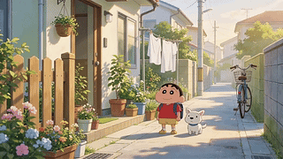 午后的散步