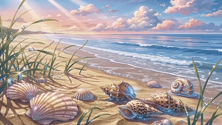 海边的贝壳