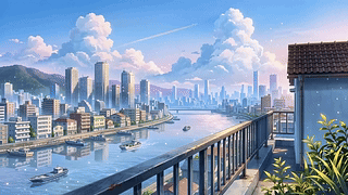 河畔都市