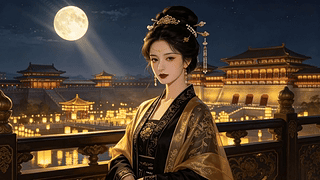 暗黑贵气感长安小姐姐