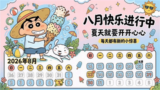 八月快乐进行中