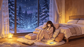 下雪天的氛围感