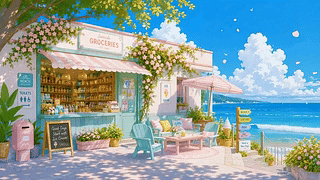 海边清新杂货小店