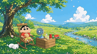 夏日郊野悠闲小憩