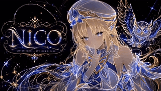 鎏金星光蓝调少女
