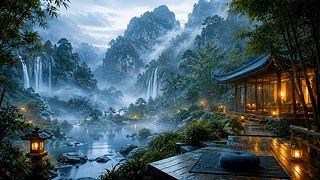 国风山水
