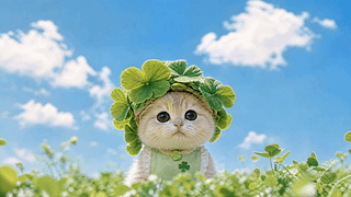 四叶草小猫