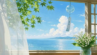 海边治愈风铃