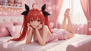 粉色卧室