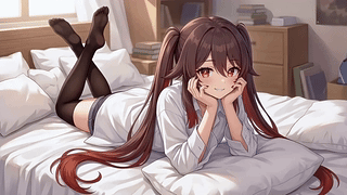 胡桃的慵懒午后