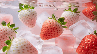 浅夏蜜语清凉草莓气泡水