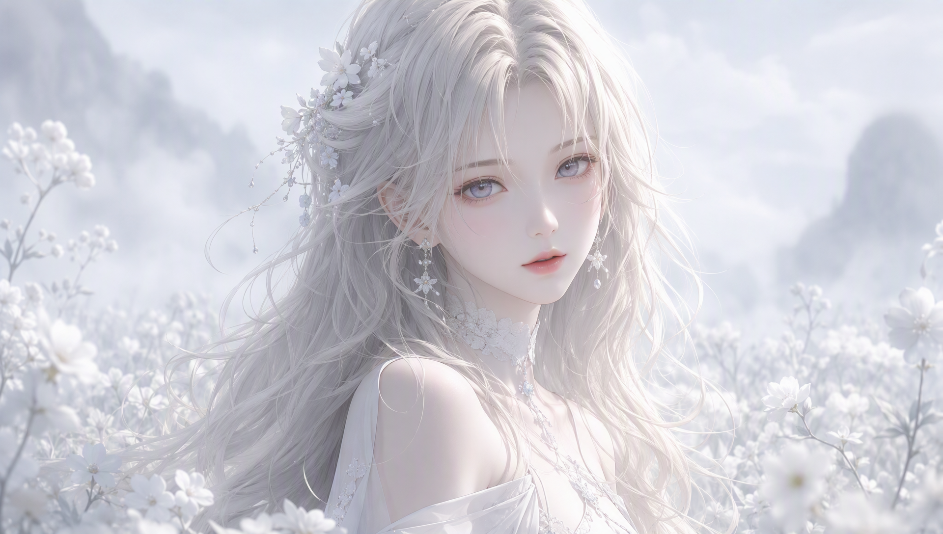 白衣少女