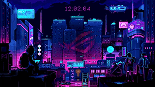 像素赛博朋克 - Asus ROG