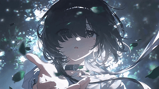 风中少女