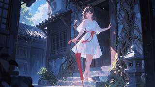 二次元治愈女孩壁纸