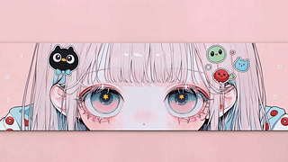 粉系软萌少女