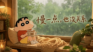 慢一点也没关系