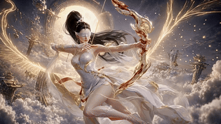云巅金弓神女