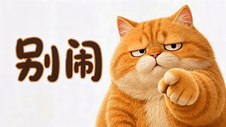 别闹胖橘