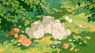 绿野萌猫聚会