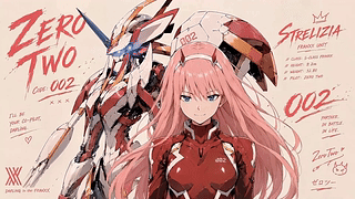 粉发机甲少女