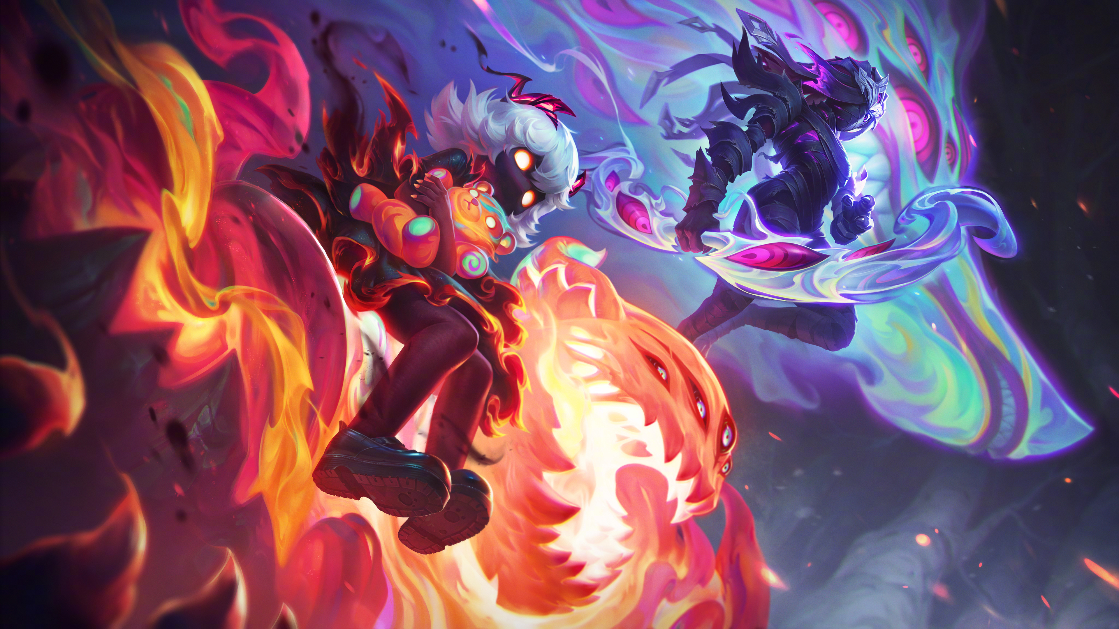 万魔殿 千珏 LOL英雄联盟 4K游戏壁纸3840x2160