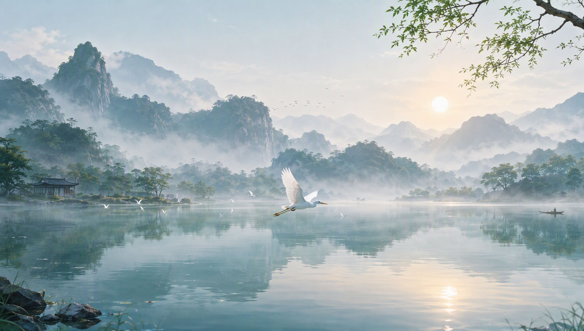 古风景色
